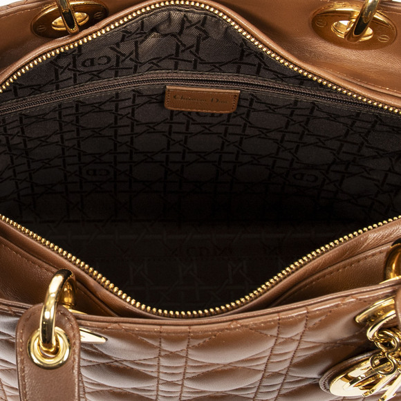 Dior Large Lady Dior Zip - Picture 7 of 9